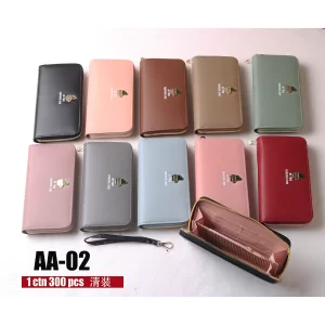 Women's wallet Large one zipper(AA-02) - Image 2