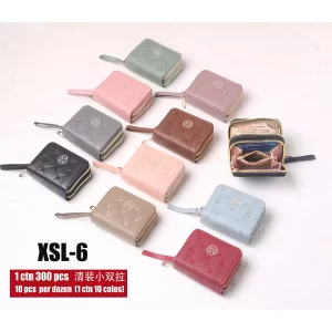 Women's wallet small two zipper(XSL-06) - Image 2